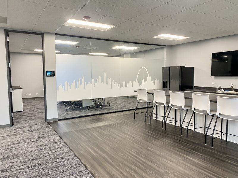 Our team recently completed another successful office refresh for our new tenant, Trinity Products